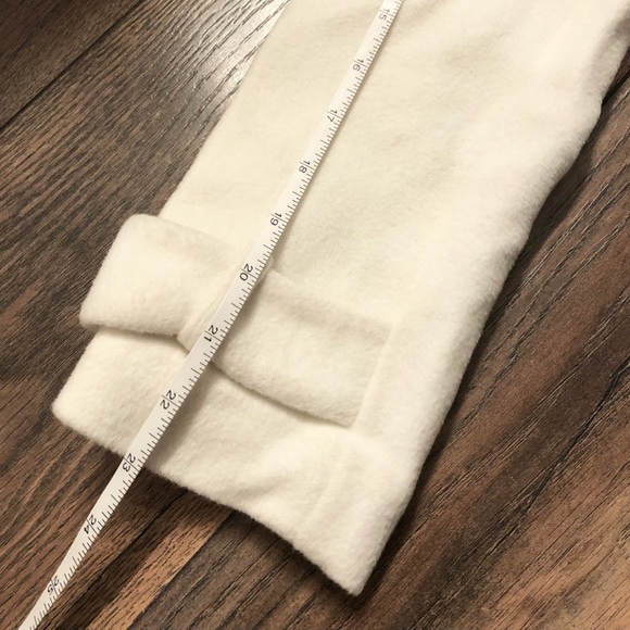 Angora wool ivory coat M - Picture 11 of 12